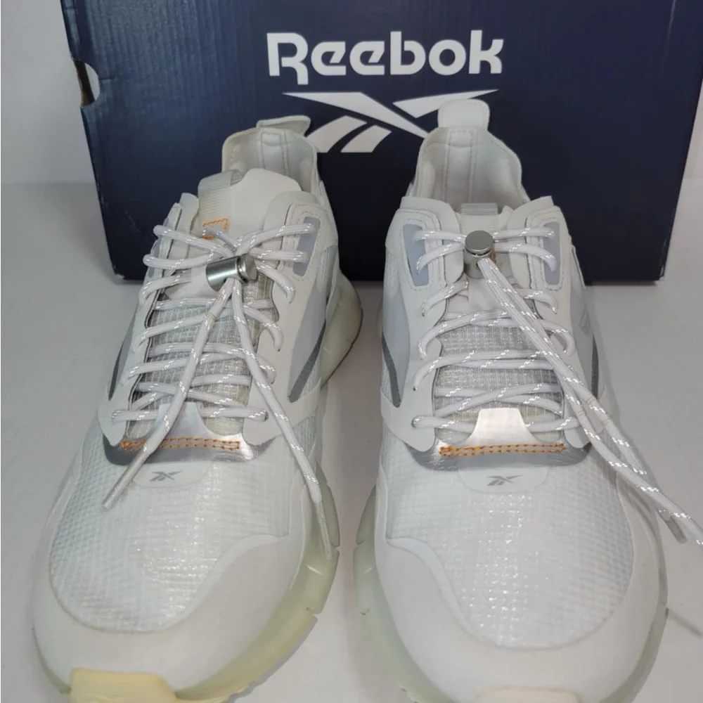 Reebok Zig Kinetica Horizon true grey white Fw6284 B-grade Running Women shoes - Picture 5 of 6